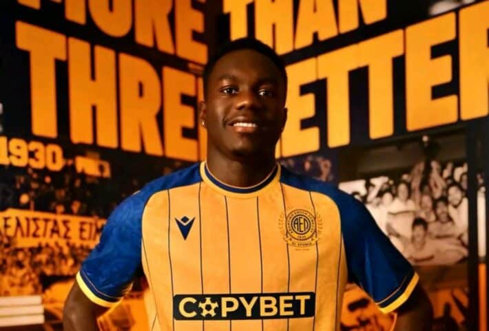  20260127 153041 710x481   Cameroon forward François Mughe seals permanent move to AEL Limassol   AfricaSoccercom