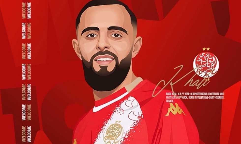  370234 0   Moroccan giants Wydad AC secure signing of defender Nabil Khali   AfricaSoccercom