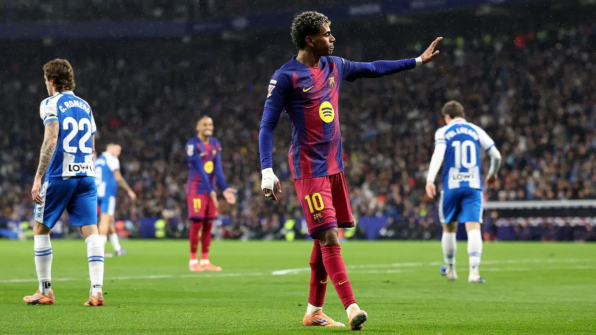  55425dd9429b337615e13de28c52d217b502a3ea4bf026b6f9e733a8f8844dd7 1200 675   Spanish Moroccan star Lamine Yamal misses Barcelona training ahead of Super Cup clash against Athletic Bilbao   AfricaSoccercom