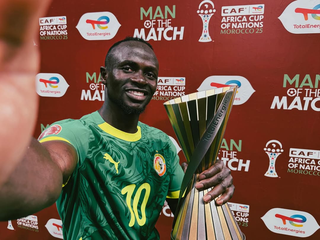  615880517 18551720419021089 8019364884743416714 n   AFCON 2025 Sadio Mane named Man of the Match in Senegals win against Egypt   AfricaSoccercom