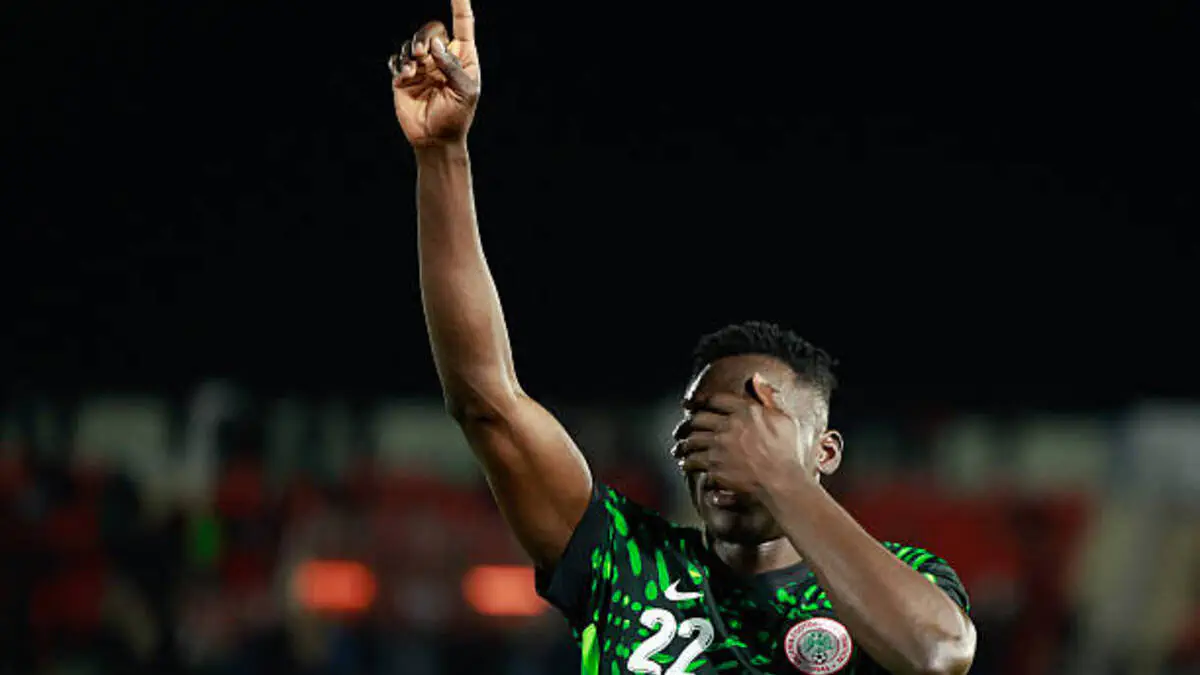 682b9e7b4516820d05141da30feeca9db816a0afa98085223a81a9092e3497d8 1200 675 AfricaSoccercom 682b9e7b4516820d05141da30feeca9db816a0afa98085223a81a9092e3497d8 1200 675 AFCON 2025 Nigeria coach Eric Chelle hails forward Akor Adams after Algeria victory AfricaSoccercom