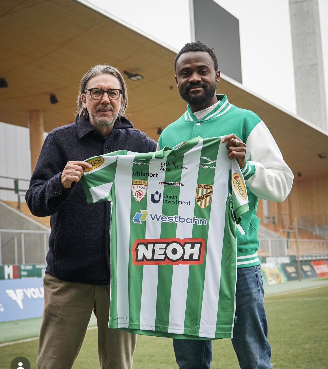  83a659f1 cb9b 470e bebf 0abdeb88769f   Ghanas Asumah Abubakar vows to give everything at Austria Lustenau   AfricaSoccercom