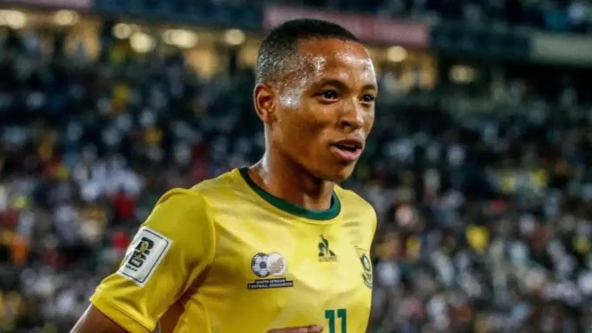  863d127f9d166a6310d06e0b7815916b041f85f5179e2f7278ed827e36414017 1200 675   AFCON 2025 South Africa midfielder Relebohile Mofokeng shoulders responsibility for Cameroon defeat   AfricaSoccercom