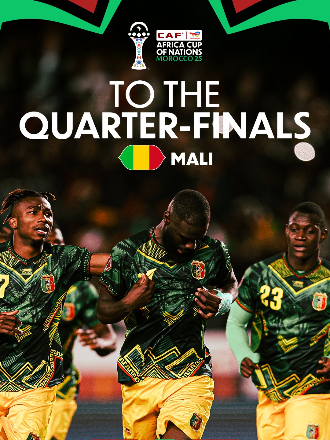 934677C9 BC46 440C A34F F54F31D8011C AfricaSoccercom 934677C9 BC46 440C A34F F54F31D8011C AFCON 2025 Red card no problem Mali fight to overcome Tunisia on penalties to reach quarter finals AfricaSoccercom