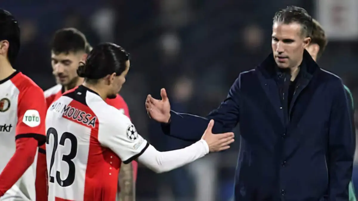  9ef3d6bab3410c3b90a0097024f5a5890f38042dcebf9f8f982e09a832cc8132 1200 675   Van Persie relieved as Anis Hadj Moussa returns to Feyenoord after AFCON exit   AfricaSoccercom