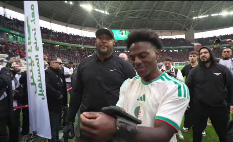  AA1Uqck6   IShowSpeed visit to Algeria turns into ugly stadium incident VIDEO   AfricaSoccercom