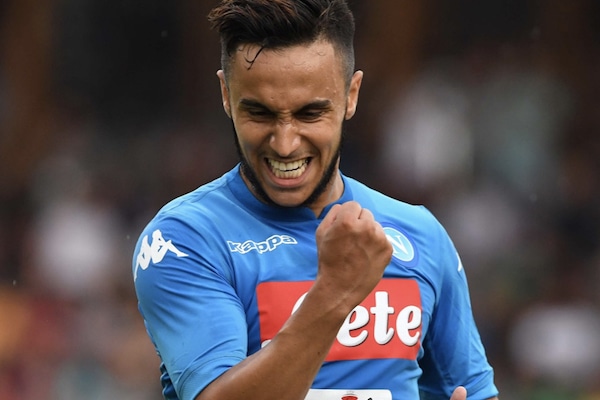  Adam Ounas 2   Naples Adam Ounas out against Atalanta   AfricaSoccercom