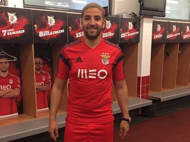  Adel Taarabt 7   Benfica First match for Adel Taarabt in team A   AfricaSoccercom