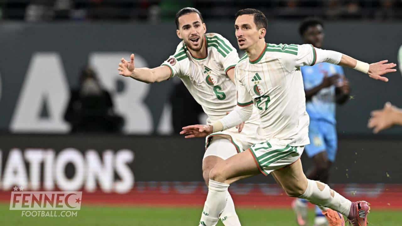 Adil Boulbina AfricaSoccercom Adil Boulbina AFCON 2025 Adil Boulbina thanks Algeria after late winner AfricaSoccercom