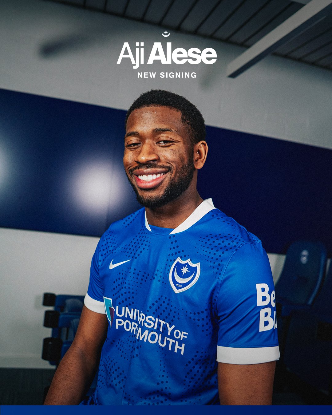 Aji Alese AfricaSoccercom Aji Alese Portsmouth secure English Nigerian defender Aji Alese on loan AfricaSoccercom