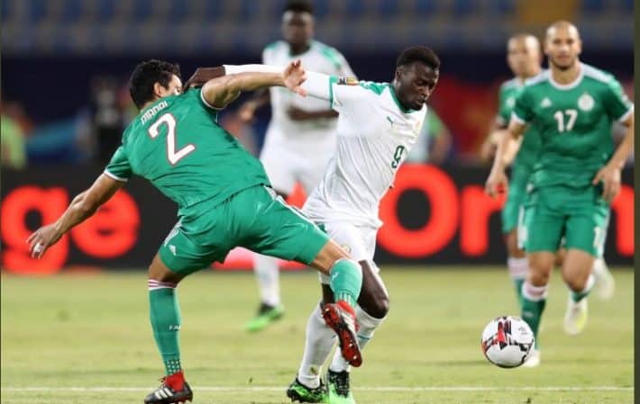  Algérie 710x449   AFCON 2019 Algeria more disciplined Senegal wanders match highlights Video   AfricaSoccercom