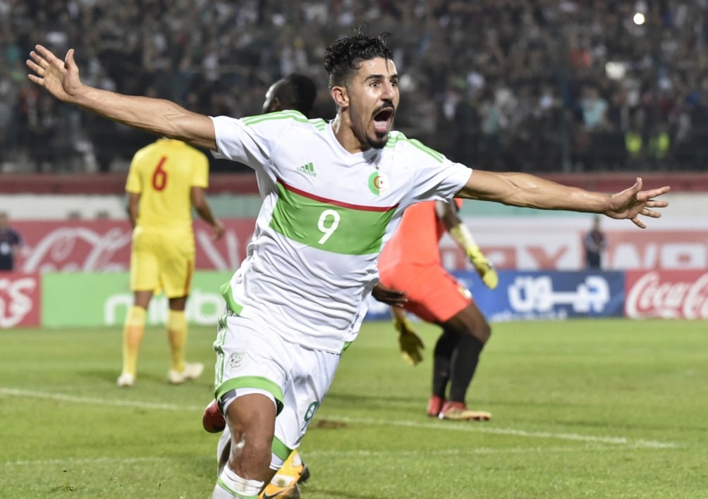 Baghdad Bounedjah   2019 AFCON This Algerian player is feared by the Kenyan coach   AfricaSoccercom