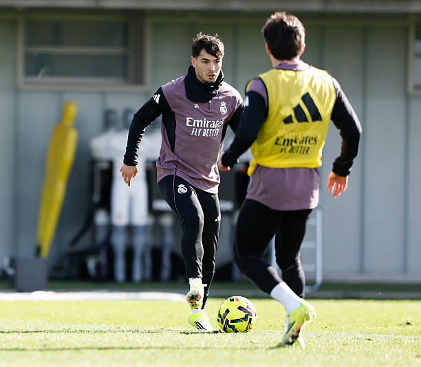 Brahim Diaz AfricaSoccercom Brahim Diaz Brahim Diaz returns to Real Madrid training after AFCON final heartbreak AfricaSoccercom