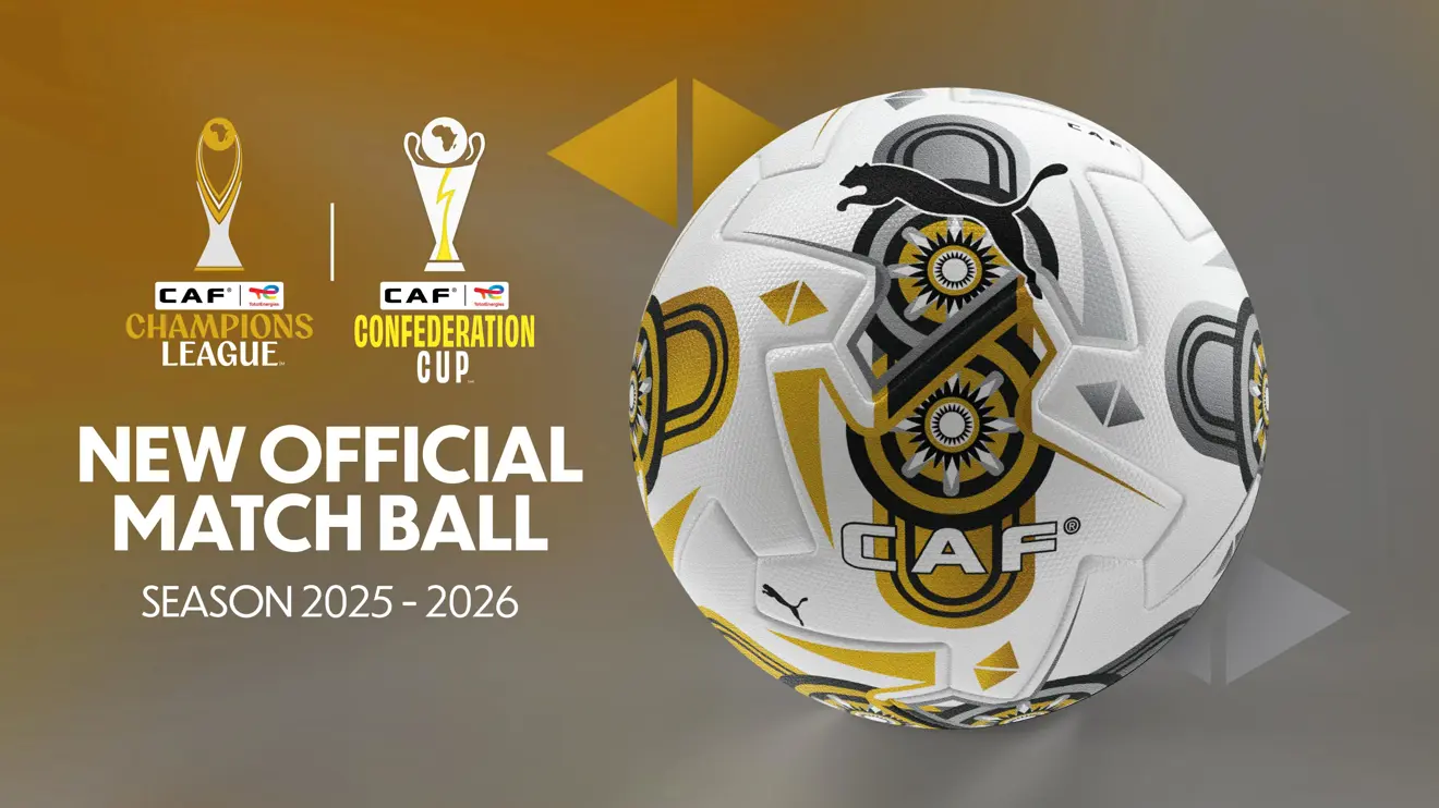  CAF unveils new Puma match ball as 2025 26 interclub action returns after AFCON   CAF unveils new Puma match ball as 202526 interclub action returns after AFCON   AfricaSoccercom