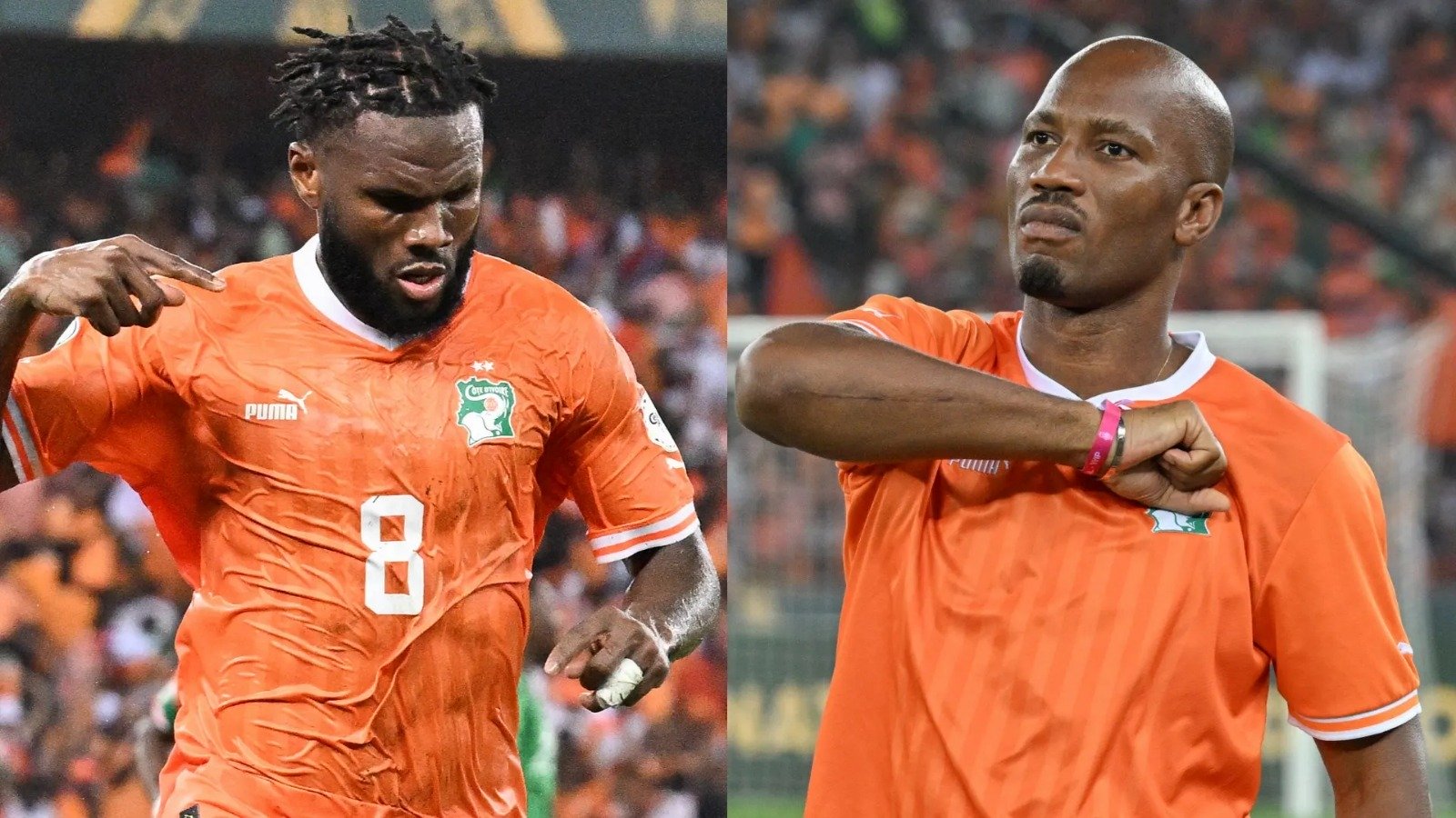  Didier Drogba Franck Kessie   Franck Kessie one match away from equalling Didier Drogbas AFCON appearance record   AfricaSoccercom