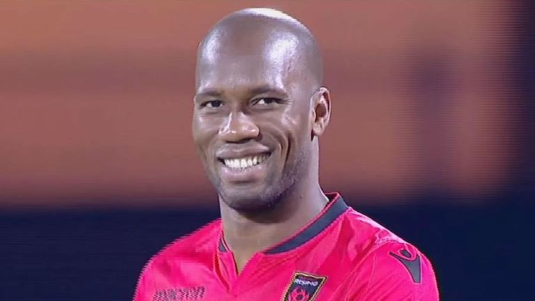  Didier Drogba   2019 AFCON Ivory Coast Didier Drogba pleads for a player   AfricaSoccercom