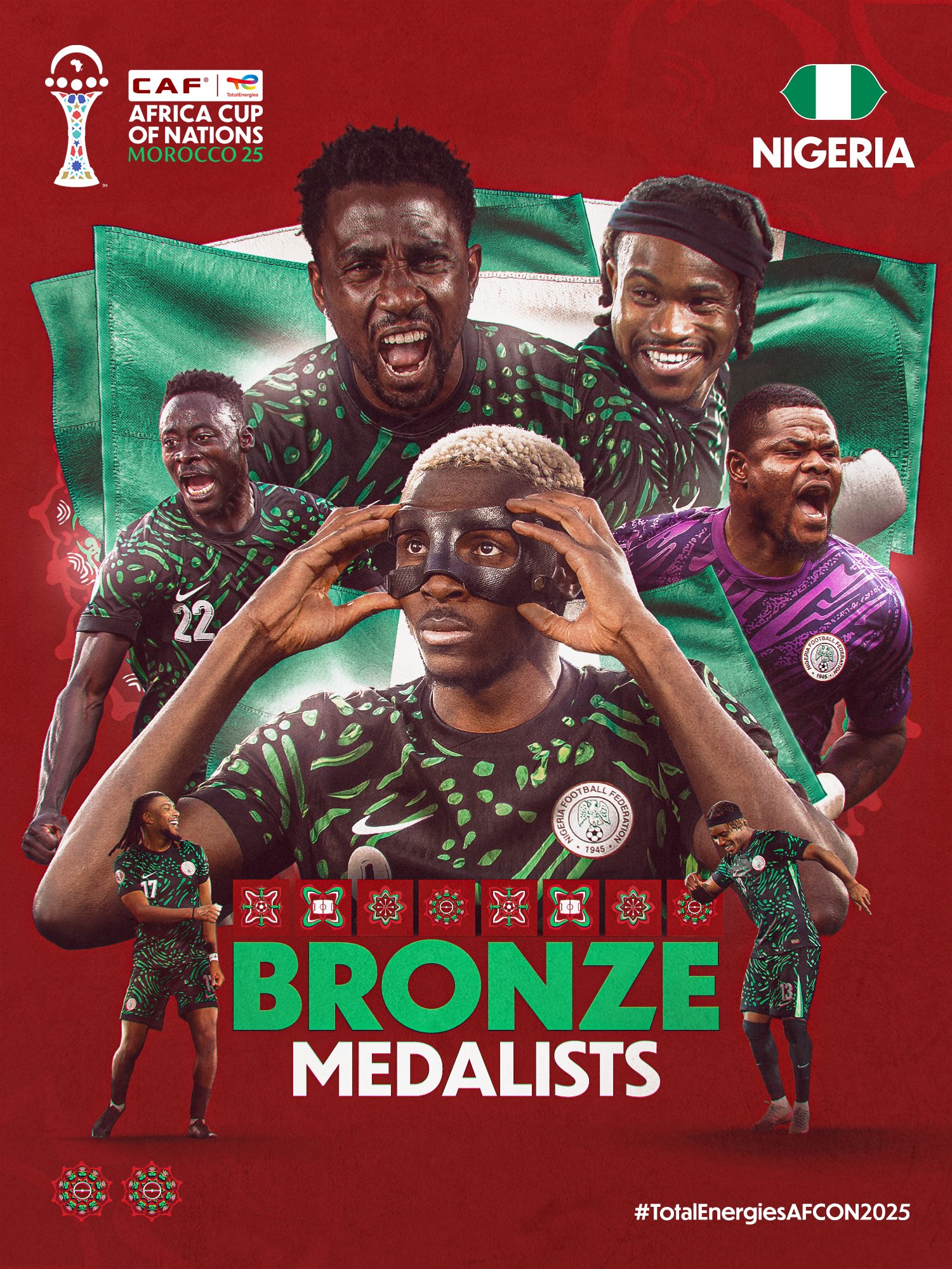  G 4opPDWQAENV7W   AFCON 2025 Nwabali the Super Eagles hero as Nigeria beat Egypt 4 2 on penalties to win bronze   AfricaSoccercom