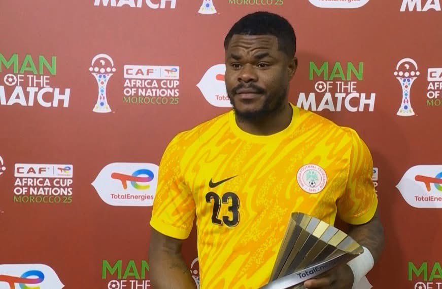  G 4sF16XAAAB2zc   AFCON 2025 Stanley Nwabali named MoTM after penalty heroics help Nigeria win bronze   AfricaSoccercom