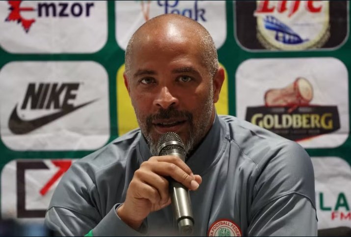  G m1KseaEAA3nUW   AFCON 2025 It will be a tough test for us  Nigeria coach Eric Chelle ahead of Morocco test   AfricaSoccercom