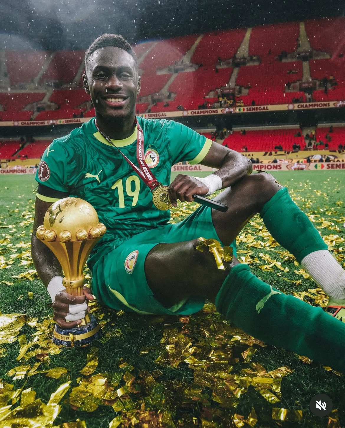  G Hsxz6WkAgP9jD   AFCON glory for Senegal draws proud reaction from Olympique Lyonnais   AfricaSoccercom