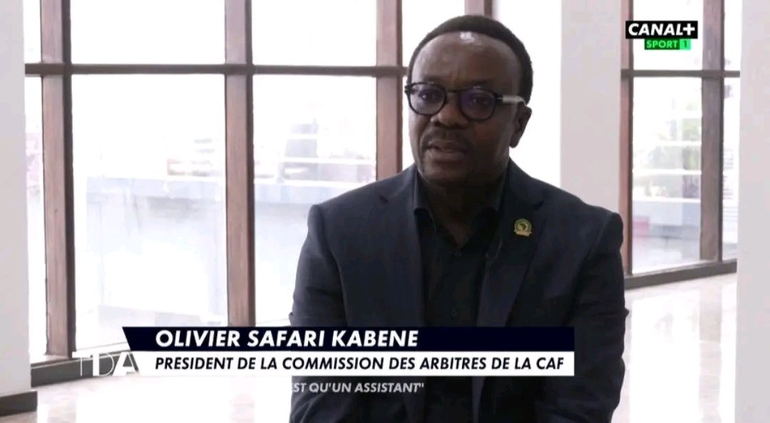 Olivier Safari AfricaSoccercom Olivier Safari CAF Referees Chief Olivier Safari speaks on towel controversy in AFCON 2025 final AfricaSoccercom