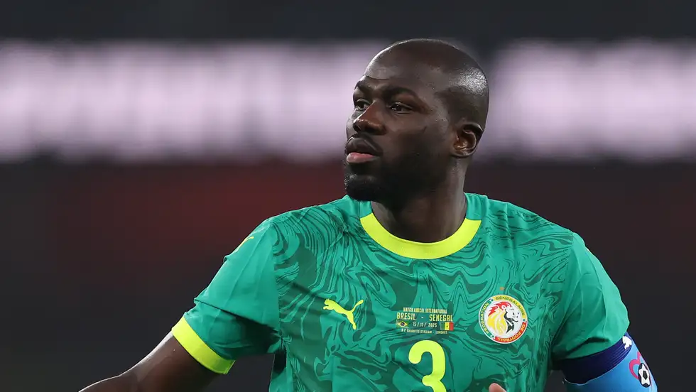GettyImages 2246917089jpg AfricaSoccercom GettyImages 2246917089jpg AFCON 2025 Suspended Senegal captain Kalidou Koulibaly confident ahead of Sudan showdown AfricaSoccercom