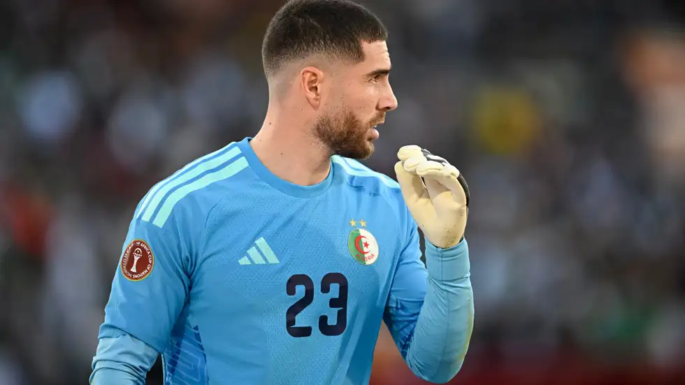 GettyImages 2254970527jpg AfricaSoccercom GettyImages 2254970527jpg Goalkeeper Lucas Zidanes first choice Algeria position in danger ahead of 2026 World Cup AfricaSoccercom