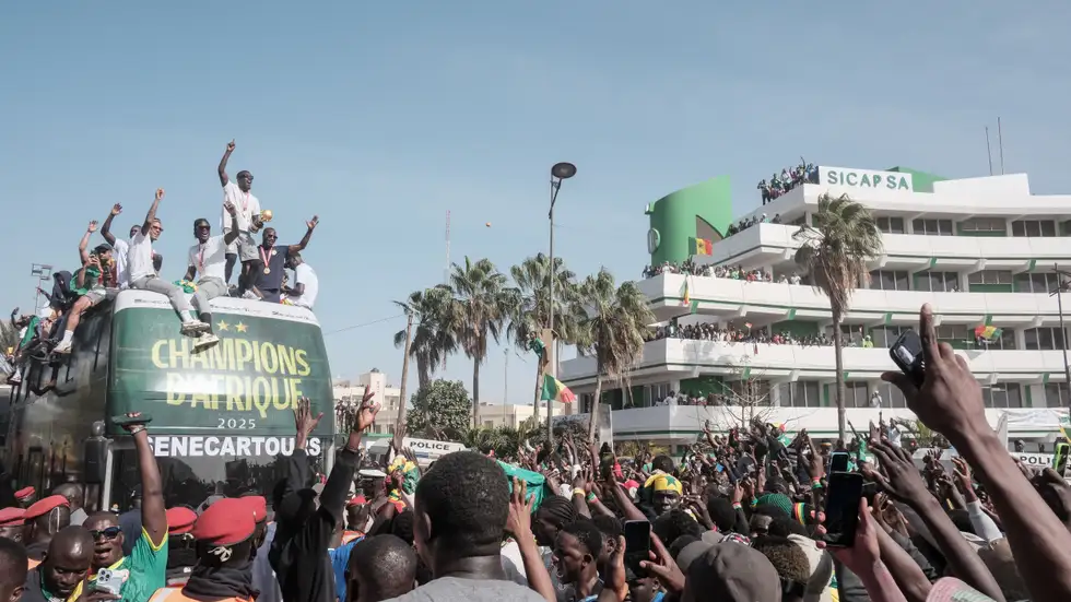  GettyImages 2256691618jpg   VIDEO Sadio Mané leads Senegals AFCON 2025 trophy parade through the streets of Dakar   AfricaSoccercom