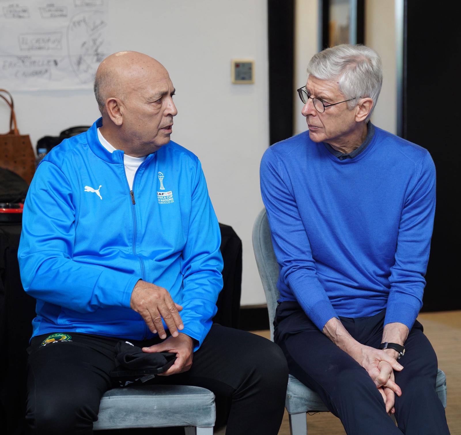  IMG 20260116 WA0015   AFCON 2025 Arsène Wenger visits Technical Study Group hails tournaments intensity and coaching quality   AfricaSoccercom