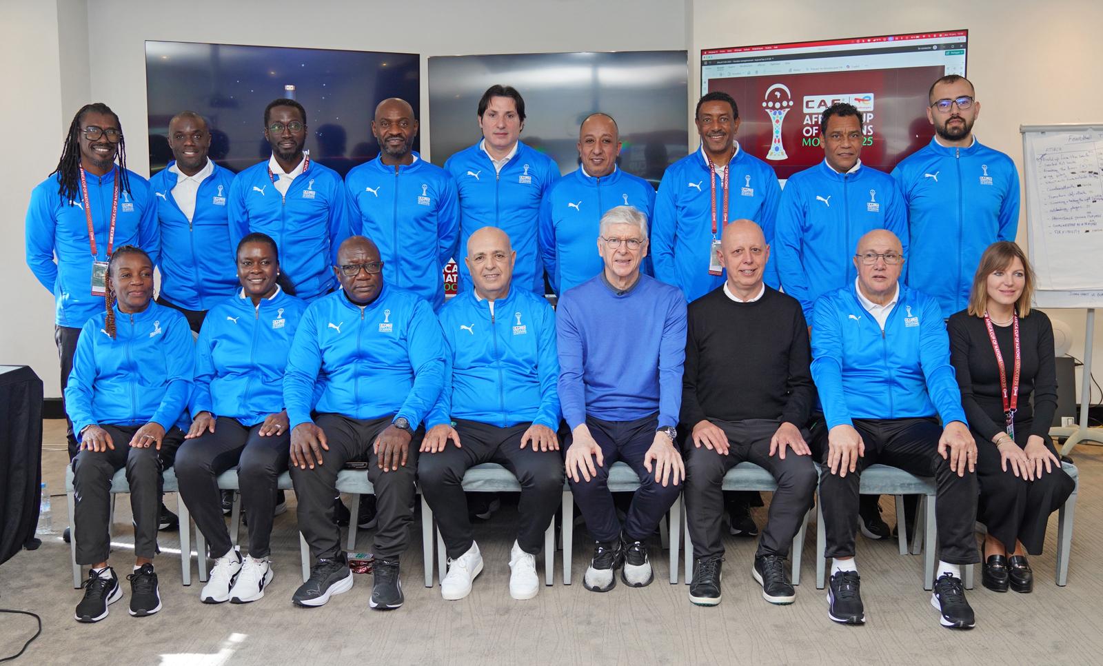  IMG 20260116 WA0017   AFCON 2025 Arsène Wenger visits Technical Study Group hails tournaments intensity and coaching quality   AfricaSoccercom