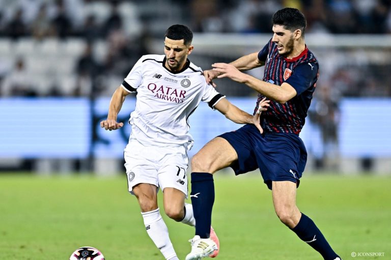  IMG 20260124 WA0040 768x511   Algerian full back Youssef Atal exits Qatar UAE Super Cup final with leg injury   AfricaSoccercom