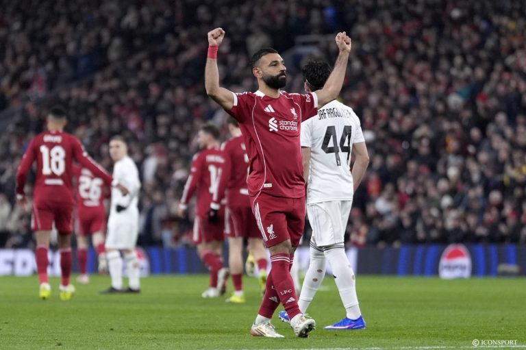 IMG 20260128 WA0040 768x511 AfricaSoccercom IMG 20260128 WA0040 768x511 Mohamed Salah scores as Liverpool beat Qarabag and equals Carraghers Champions League record AfricaSoccercom