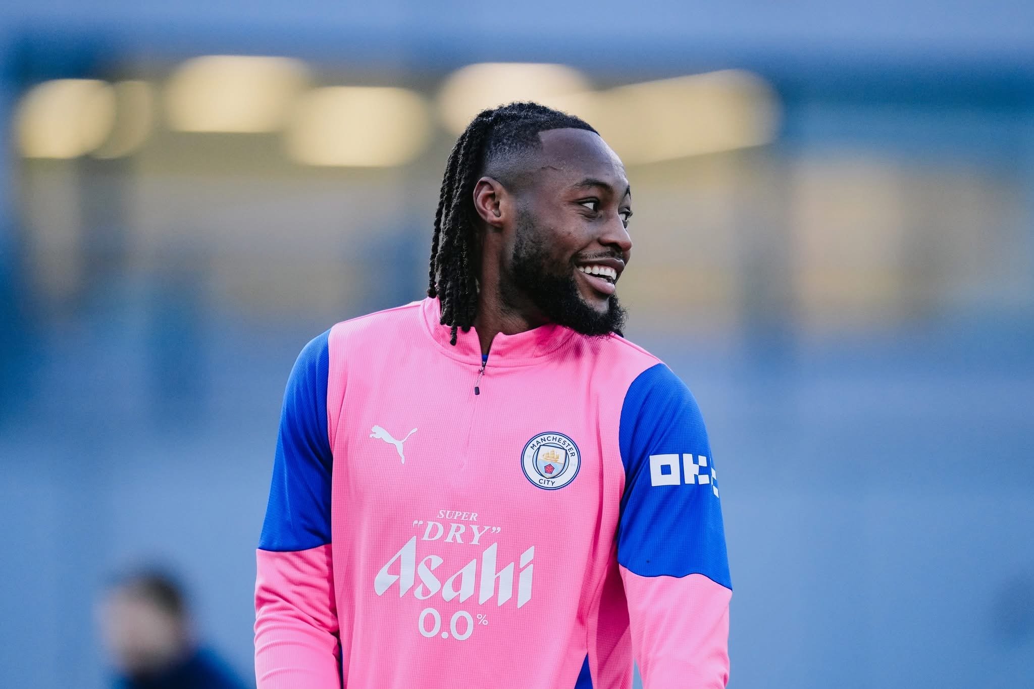  Antoine Semenyo   Antoine Semenyo completes first Manchester City training session ahead of FA Cup tie   AfricaSoccercom