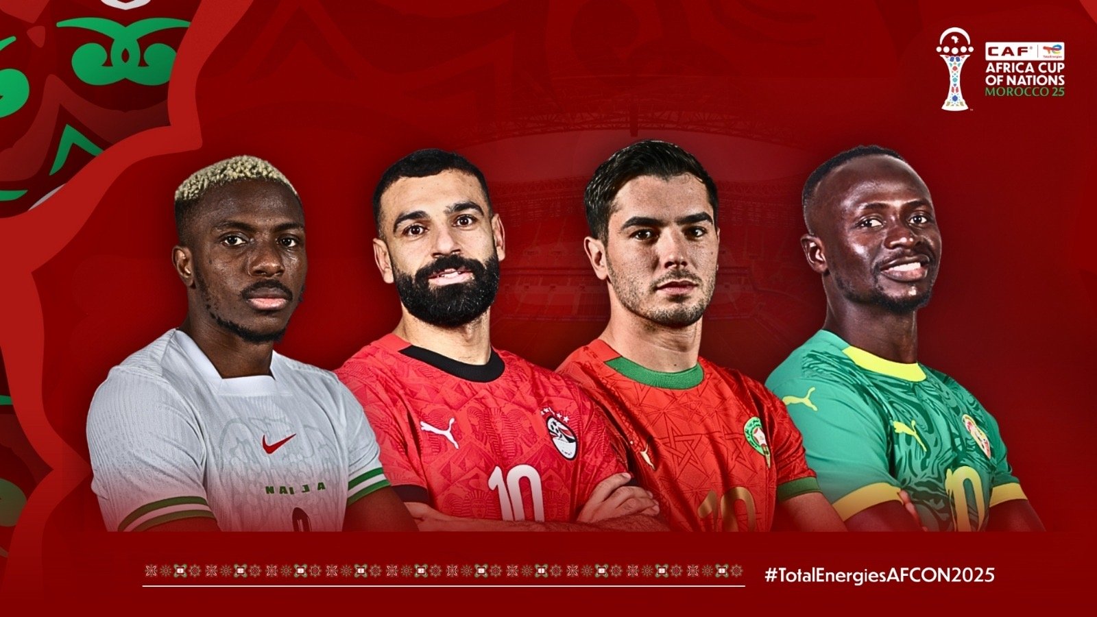  Salah   Osimhen   Diaz   AFCON 2025 Golden Boot race heats up as Mohamed Salah bows out before final   AfricaSoccercom