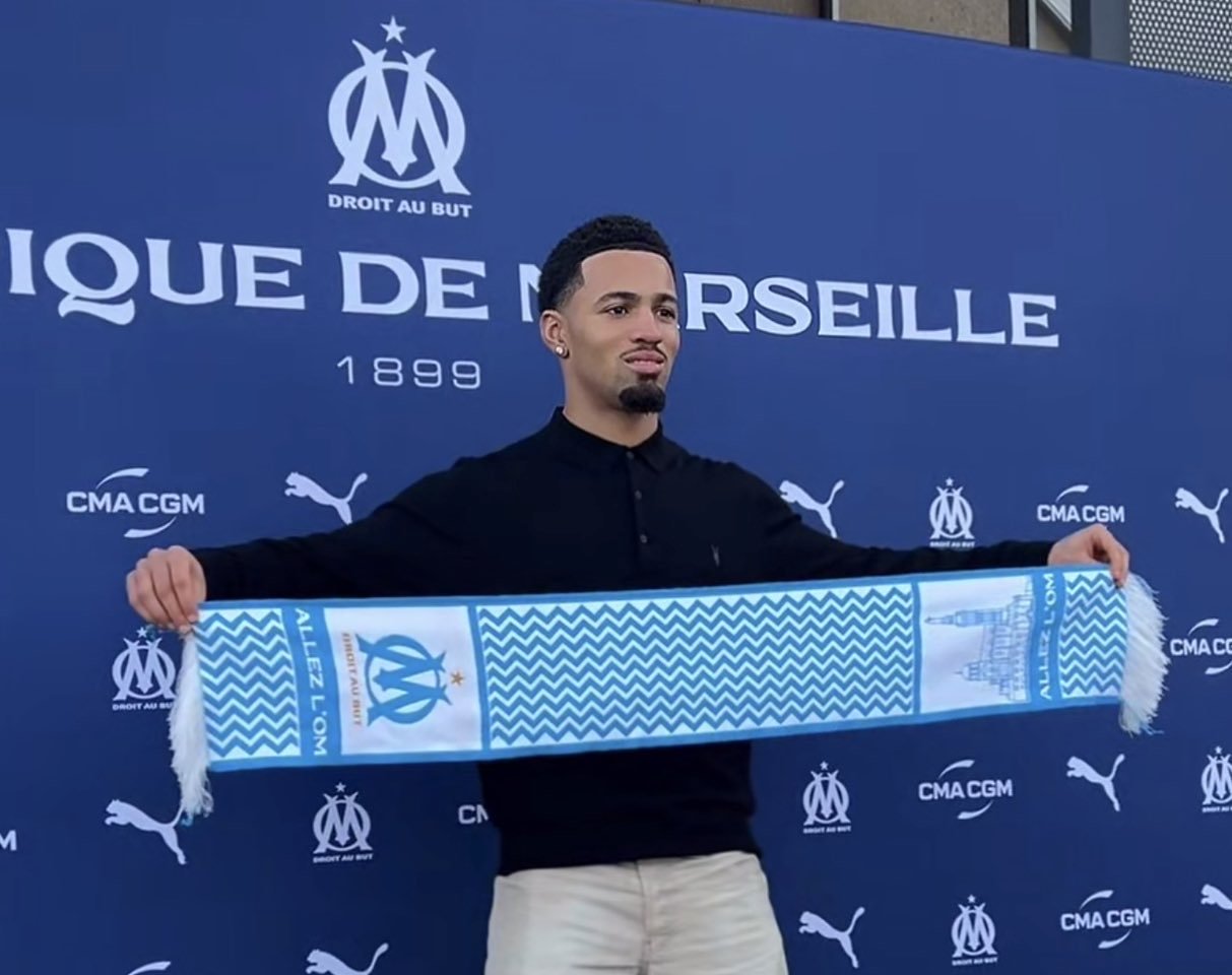  Ethan Nwaneri   Ethan Nwaneri excited to join Olympique Marseille after arriving in France to complete deal   AfricaSoccercom
