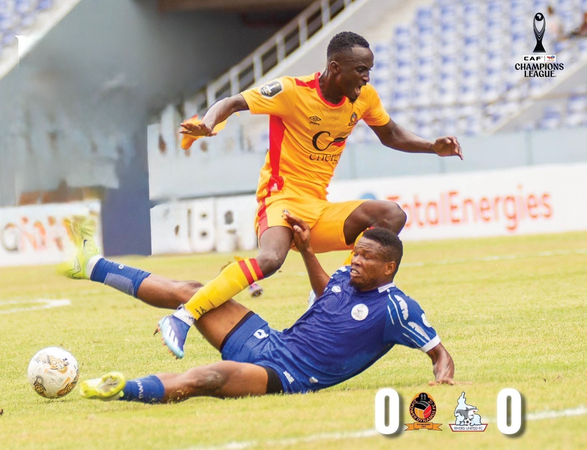  Power Dynamos   Rivers United   Power Dynamos and Rivers United play out goalless draw in CAF Champions League clash   AfricaSoccercom