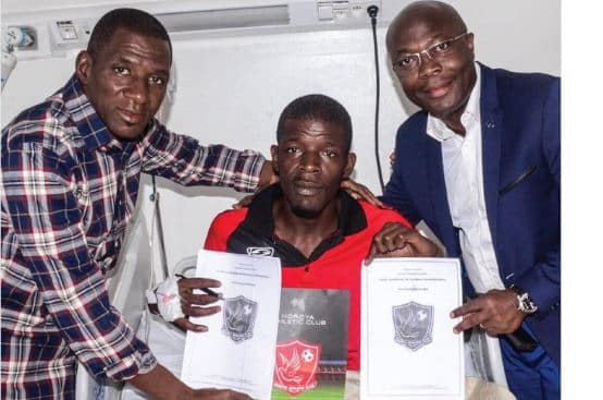  Khadim Ndiaye   Guinea Khadim Ndiaye extends his contract with the hospital for 3 years with Horoya   AfricaSoccercom