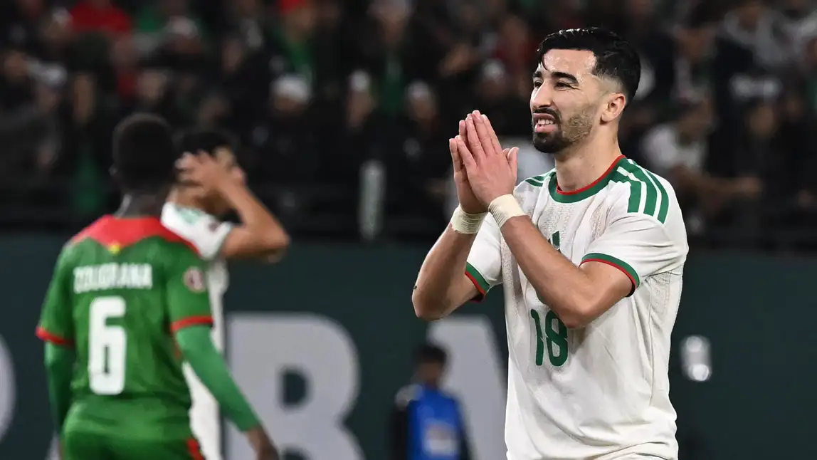  Mohamed Amoura   AFCON 2025 Djamel Benlamris message and Mohamed Amouras apology calm DR Congo controversy   AfricaSoccercom