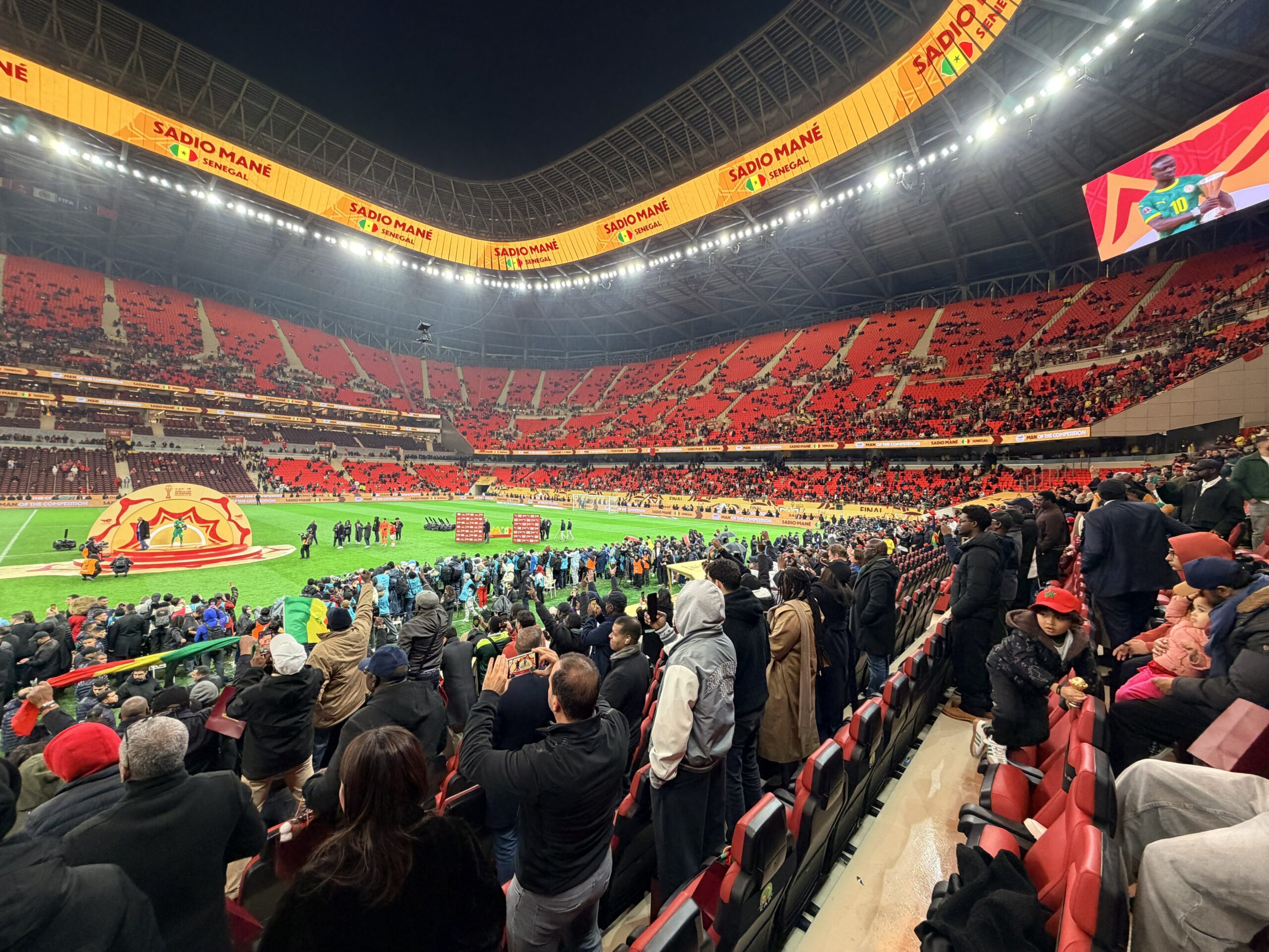  Moroccan fans   Moroccan fans express disappointment after AFCON final loss to Senegal   AfricaSoccercom