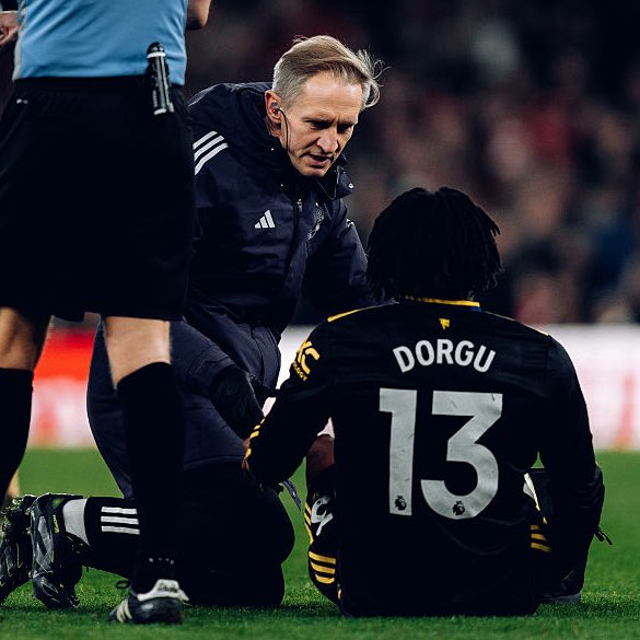 Patrick Dorgu 2 AfricaSoccercom Patrick Dorgu 2 Danish Nigerian Patrick Dorgu set for 10 week layoff after hamstring injury in Man United win AfricaSoccercom