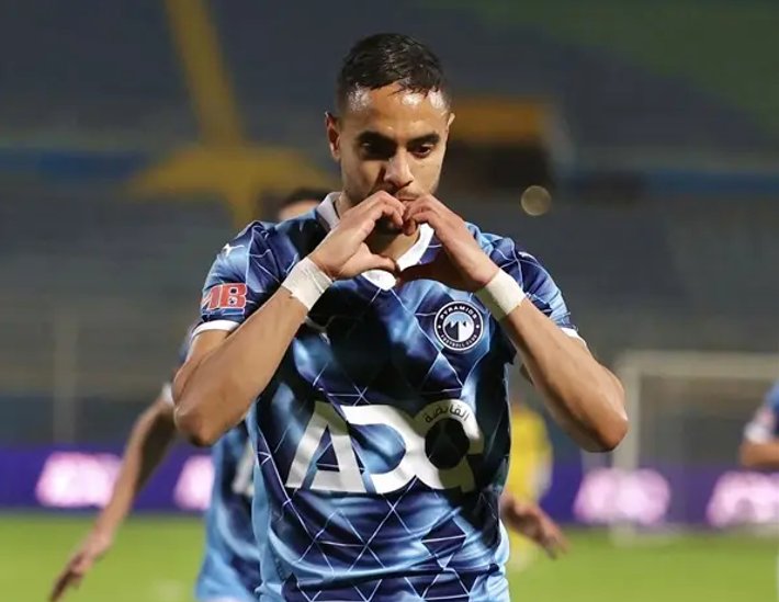 Screenshot 2025 04 29 062648 AfricaSoccercom Screenshot 2025 04 29 062648 CAF Champions League Pyramids FC celebrate Mohamed Chibi ahead of RS Berkane clash AfricaSoccercom