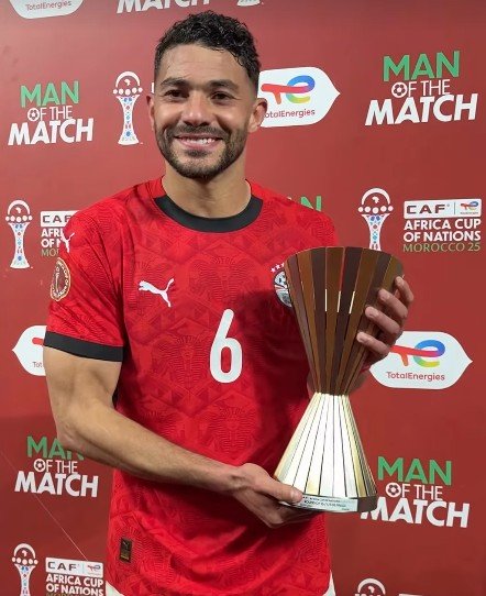  Screenshot 2026 01 05 190858   AFCON 2025 Yasser Ibrahim named Man of the Match in Egypts victory against Benin   AfricaSoccercom