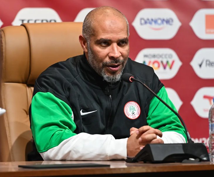  Screenshot 2026 01 12 141152   AFCON 2025 I am happy we are facing Morocco says confident Nigeria coach Eric Chelle   AfricaSoccercom