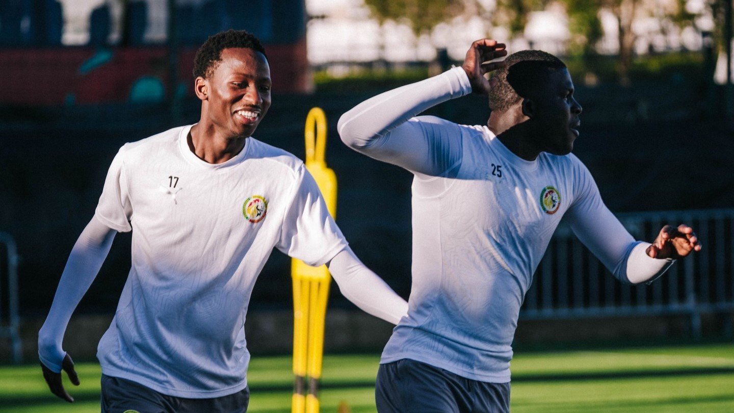 Senegal training   AFCON 2025 Senegal shroud preparations in secrecy ahead of decisive Egypt semi final   AfricaSoccercom