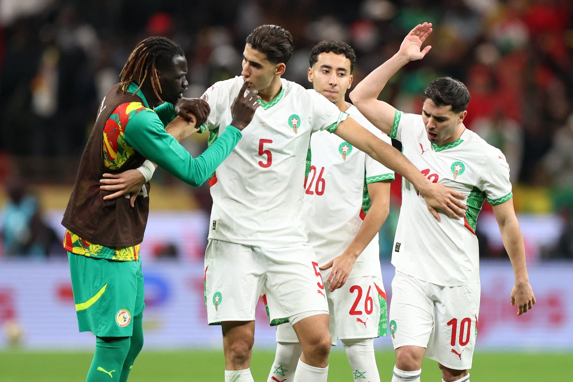 Senegal versus Morocco final SenegalvMorocco   Morocco wants Senegal stripped of AFCON title after final walkout   AfricaSoccercom