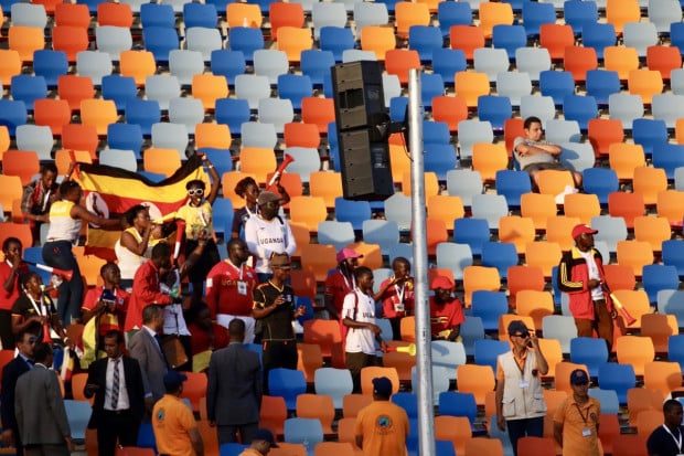  Stade vide   AFCON 2019 The number of fans at the DR Congo Uganda match will shock you   AfricaSoccercom