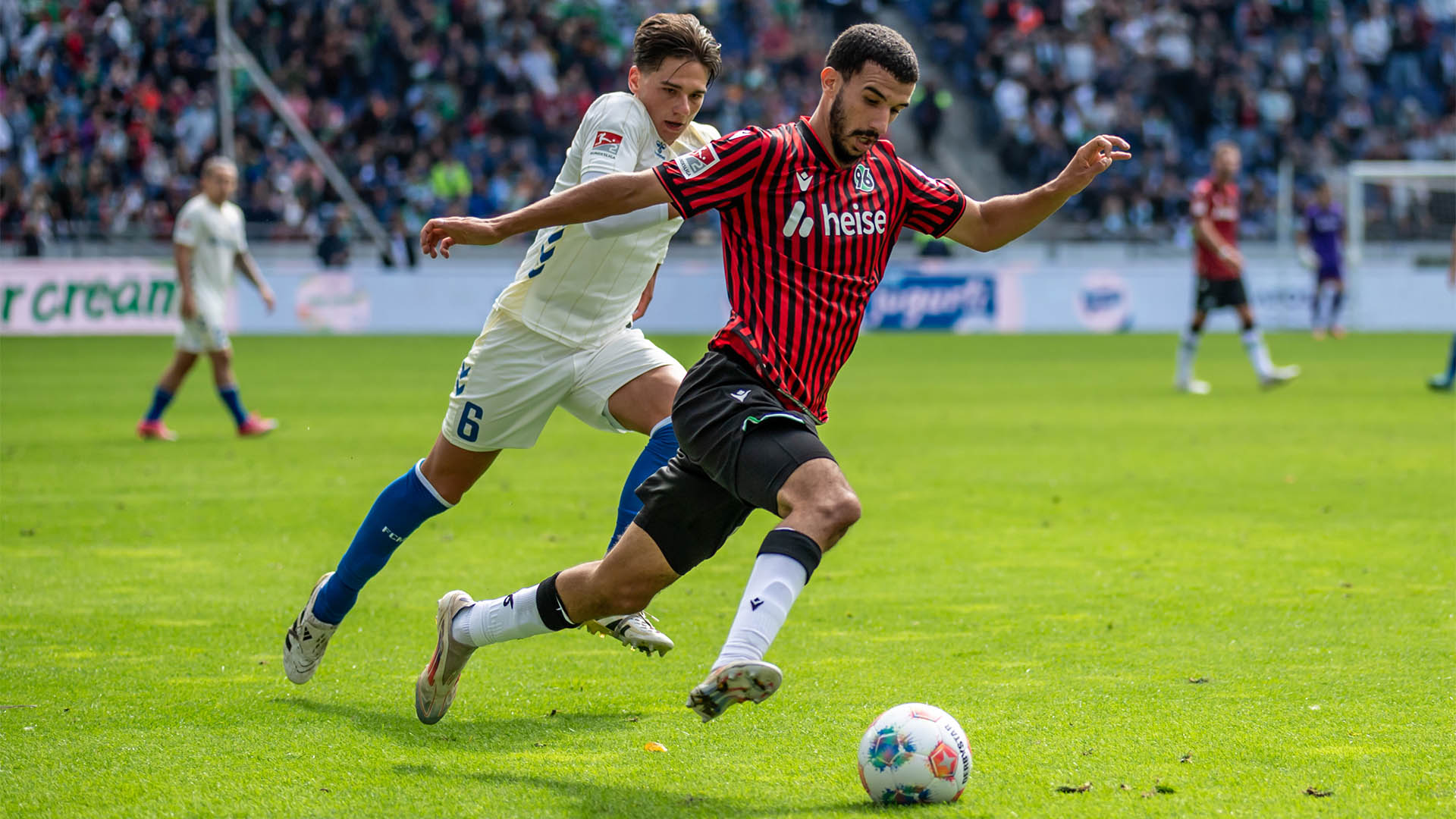  23082025 Fussball 2 Bundesliga Hannover 96 vs 1 FC Magdeburg   Magic and misfortune for Franco Algerian Waniss Taibi in Bundesliga 2 loss   AfricaSoccercom