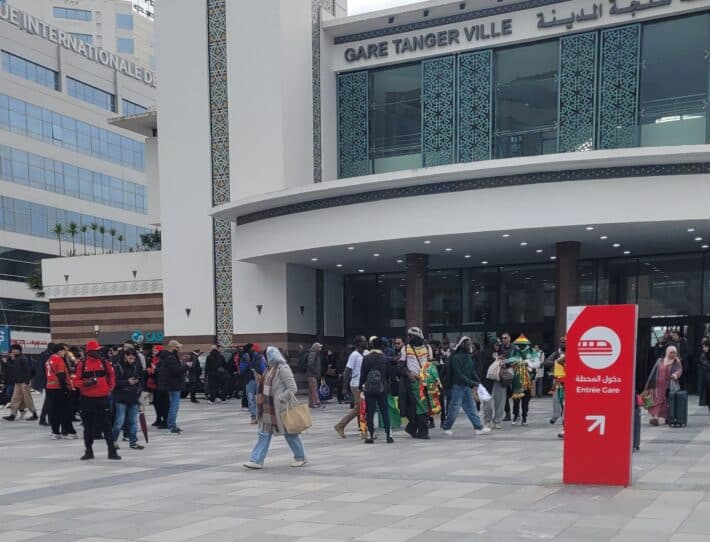 Tanger 710x542   AFCON 2025 Senegal fans flood Tangier with belief ahead of Egypt semi final   AfricaSoccercom