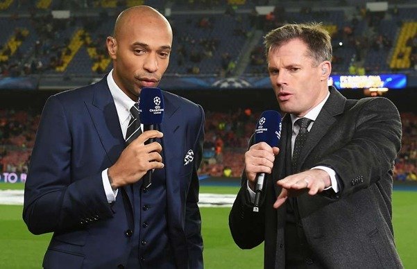  Thierry Henry 1   Thierry Henry shuts down Carraghers suggestion for European referees to officiate AFCON after final chaos   AfricaSoccercom