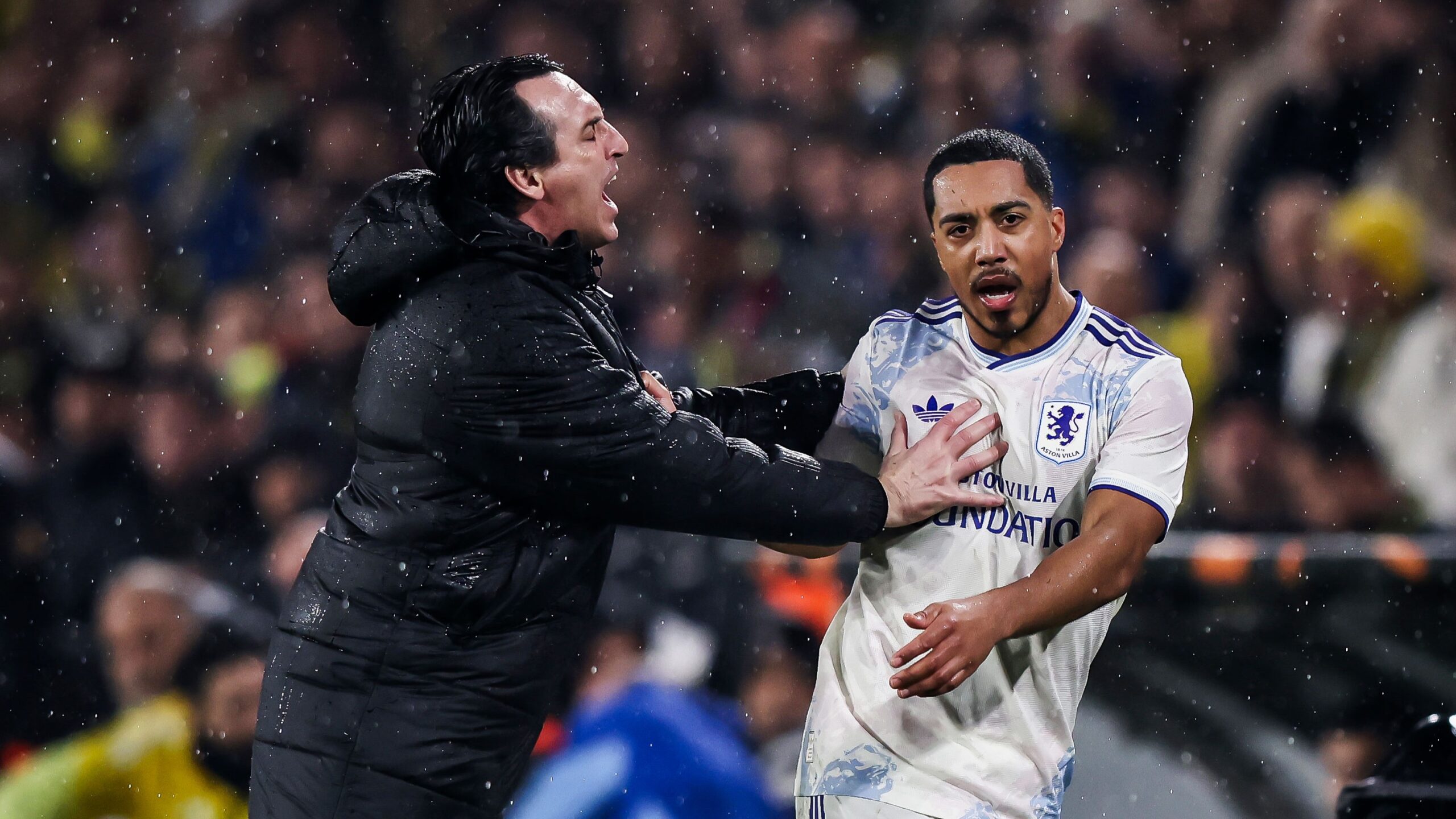 Unai emery   Youri tielemens   Unai Emery downplays blow up with Youri Tielemans after Aston Villa Europa League win   AfricaSoccercom